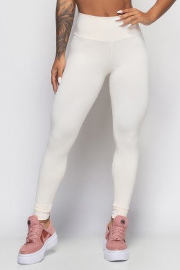 Legging Básica + Top Julia Feline Off White – Studio24 – Moda Fitness
