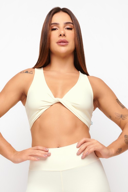 Top Off White Soft Light Torcido Lifting