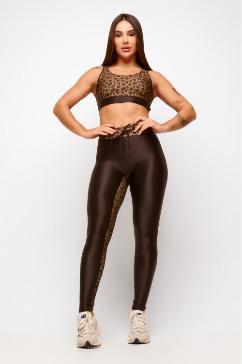 Legging Marrom Exotic