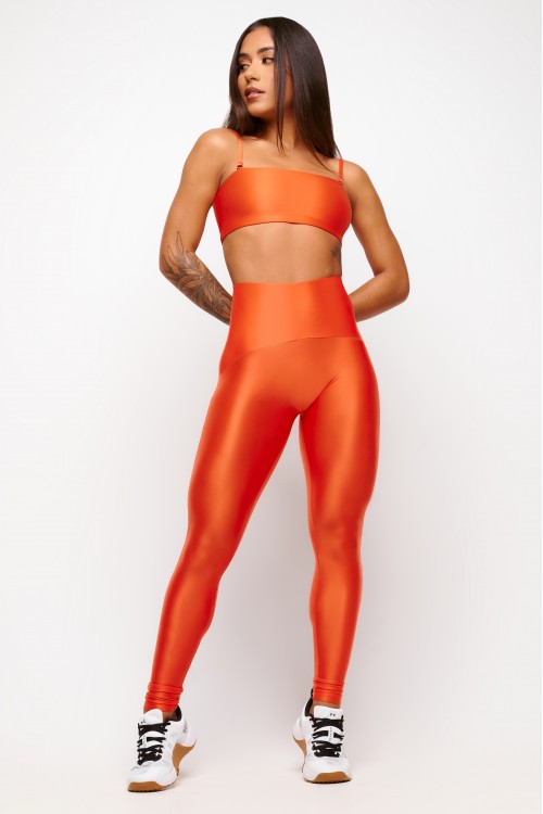 Legging Laranja Trail