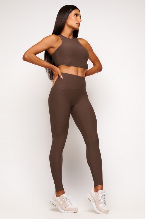 Calça Legging Shapper Ultra Sculpt Brownie