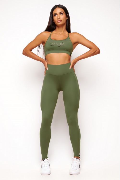 Calça Legging Verde Musgo Endurance