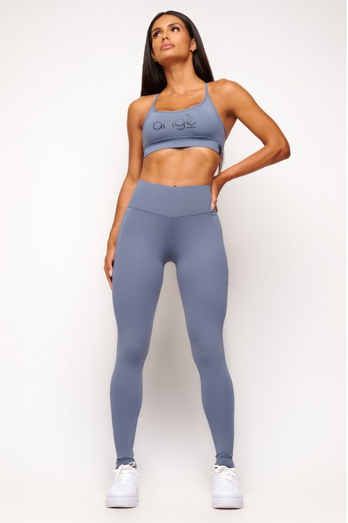 Calça Legging Azul Endurance