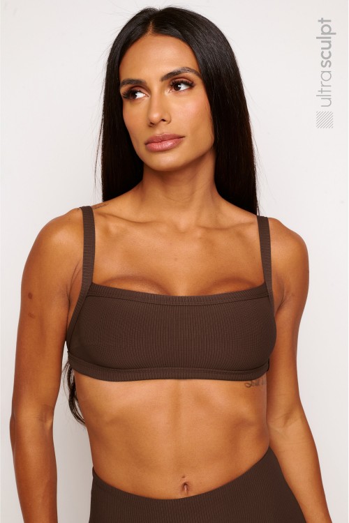 Top Ultra Sculpt Active Flow Brownie