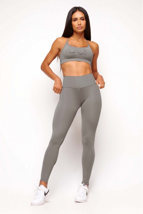 Calça Legging Chumbo Endurance